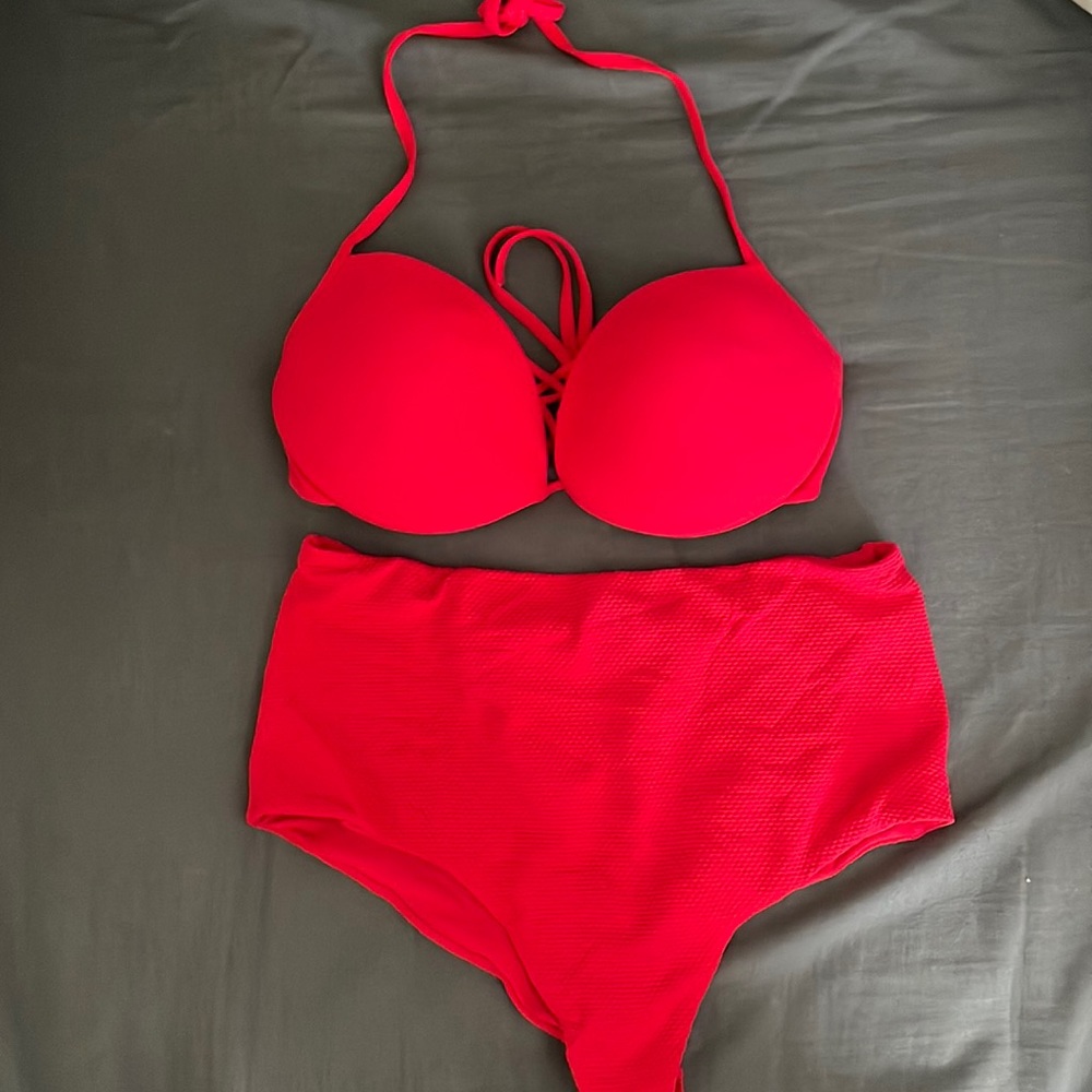 Calzedonia Bikini in Red size medium